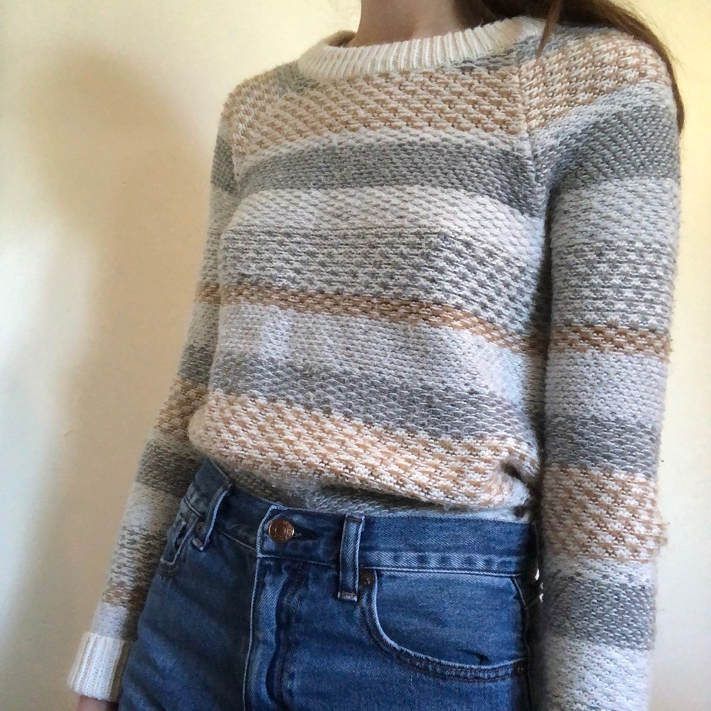chunky knit sweater